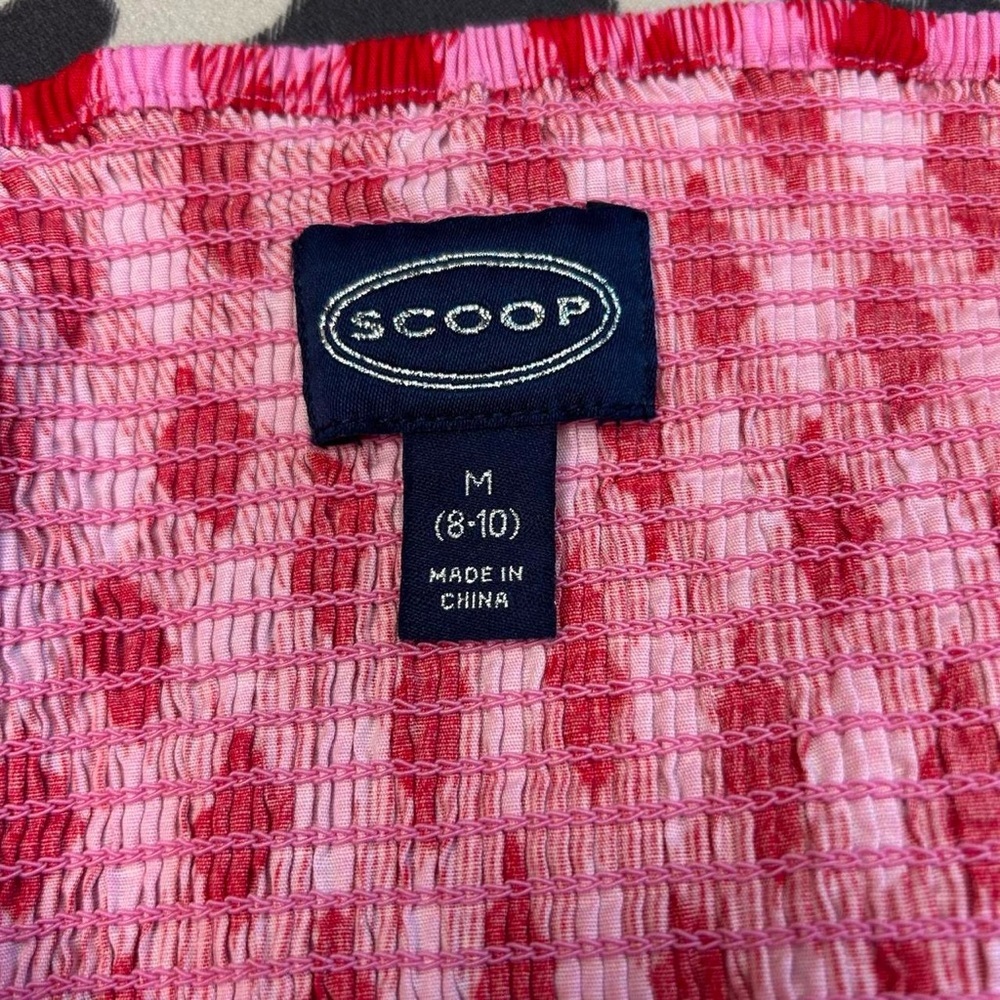 Gingham Crop Top | Size M (8–10) 💗❤️ - Picture 7 of 7